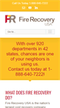 Mobile Screenshot of firerecoveryusa.com